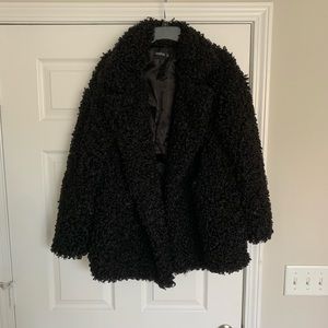BooHoo faux fur coat